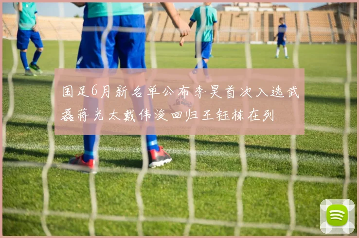 国足6月新名单公布李昊首次入选武磊蒋光太戴伟浚回归王钰栋在列